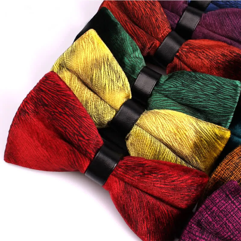 Men's Chic Luxury Velvet Banquet Suit Bow Tie sold by FloralTrip product image thumbnail 5