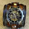 Men's Punk Steampunk Style Cuff Watch sold by FloralTrip