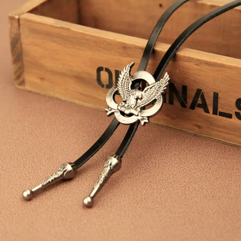 Western Charming Flying Eagle Bolo Tie sold by FloralTrip