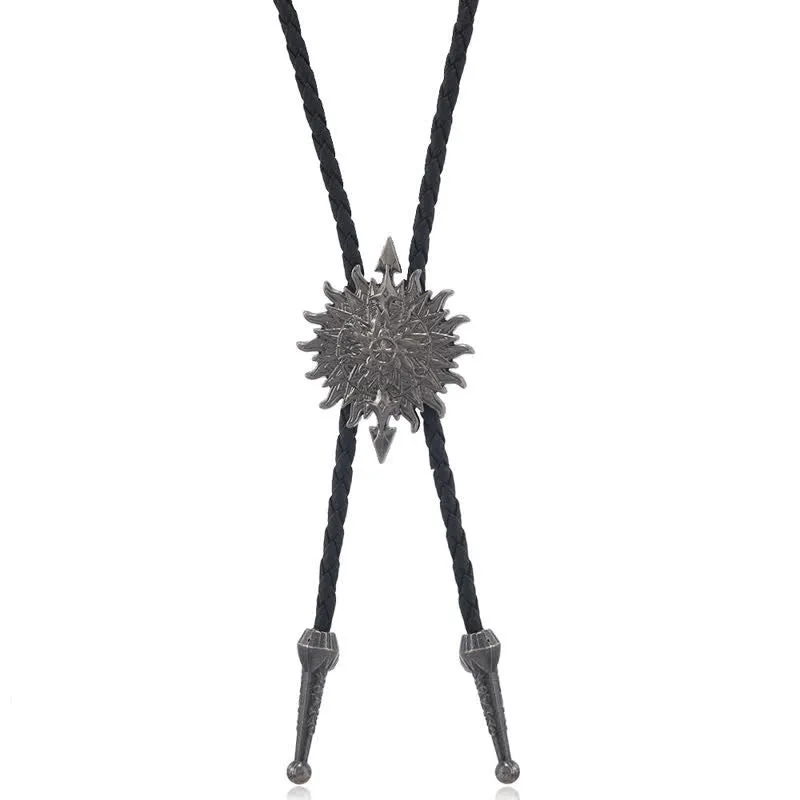 Vintage Sunflower Arrow Design Bolo Tie sold by FloralTrip product image thumbnail 5