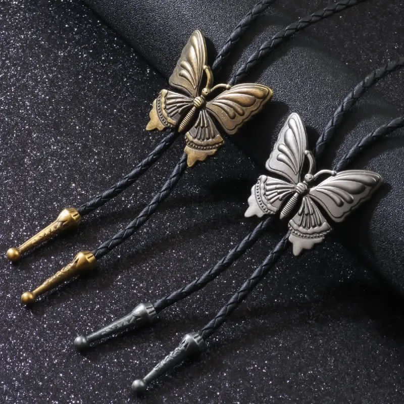 Charming Dance Butterfly Braided Bolo Tie sold by FloralTrip