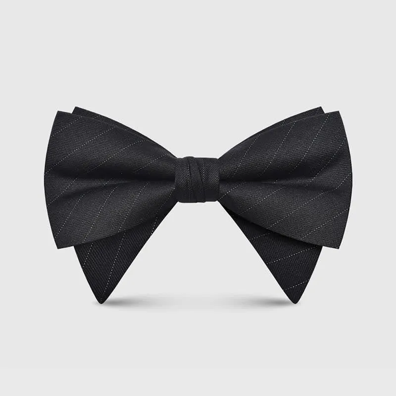 Men's Elegant Large Classic Oversized Pointed Bow Tie sold by FloralTrip product image thumbnail 5