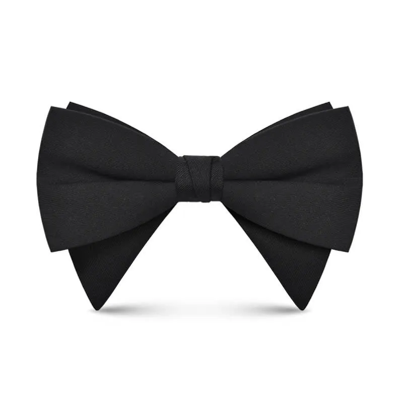 Men's Elegant Large Classic Oversized Pointed Bow Tie sold by FloralTrip