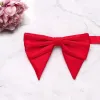 Men's Gloss Fabric Double Layered Oversized Pointed Bow Tie sold by FloralTrip