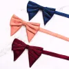 Men's Gloss Fabric Double Layered Oversized Pointed Bow Tie sold by FloralTrip