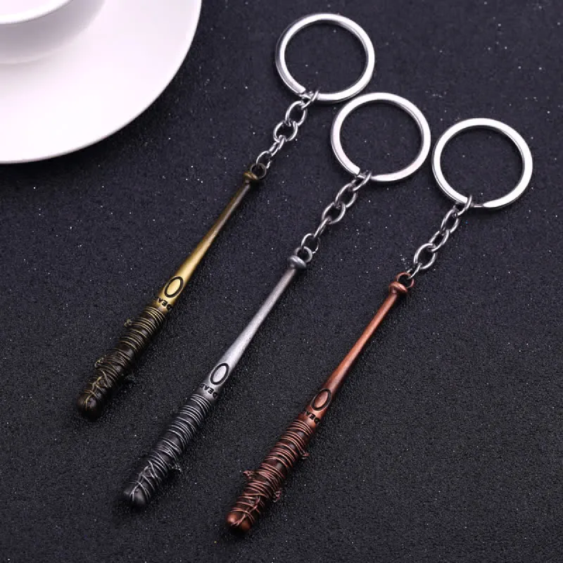 Chic Barbed Baseball Bat Pendant Keychain sold by FloralTrip