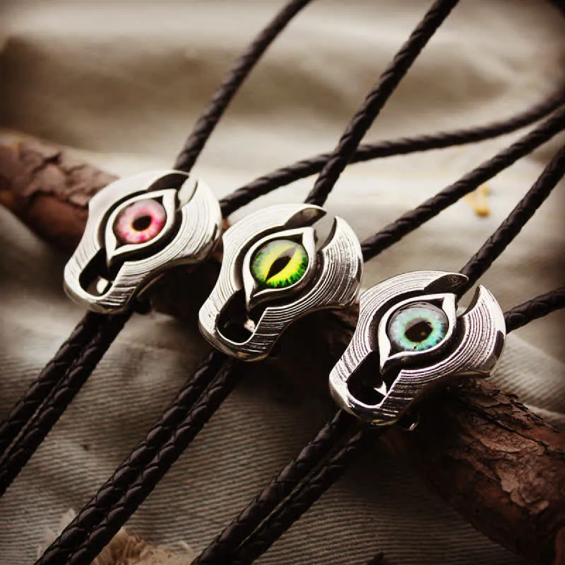 Personality Western Evil Eye Bolo Tie sold by FloralTrip