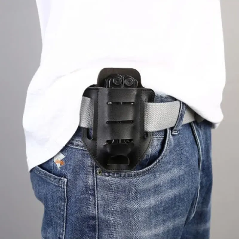 EDC Tactical Multi-tool Holster Leather Belt Bag sold by FloralTrip