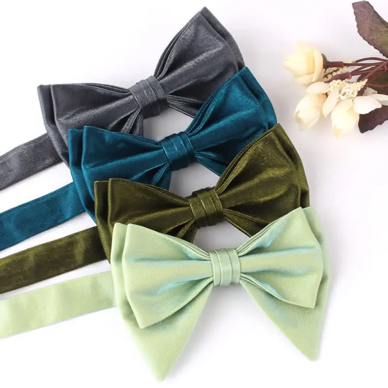 Men's Irregular Double Layer Oversized Pointed Bow Tie sold by FloralTrip