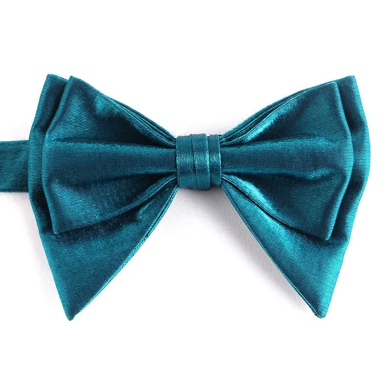 Men's Irregular Double Layer Oversized Pointed Bow Tie sold by FloralTrip product image thumbnail 3