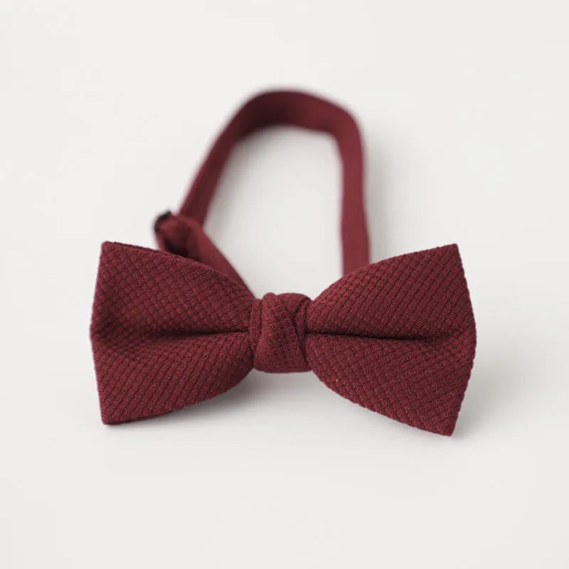 Men's Morandi Theme Solid Color Bow Tie sold by FloralTrip product image thumbnail 3