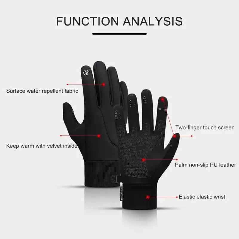 Winter Riding Touch Screen Stretchable Tactical Gloves sold by FloralTrip product image thumbnail 4