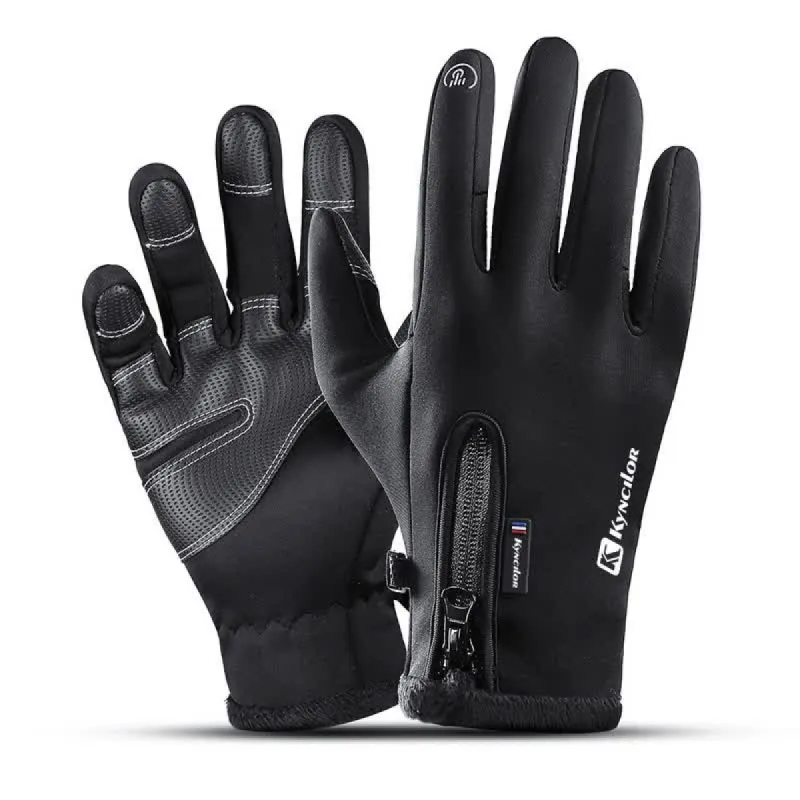 Outdoor Cycling Waterproof Zipper Tactical Gloves sold by FloralTrip