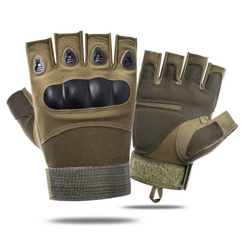 Non-Slip Half Finger Hands Protector Tactical Gloves sold by FloralTrip