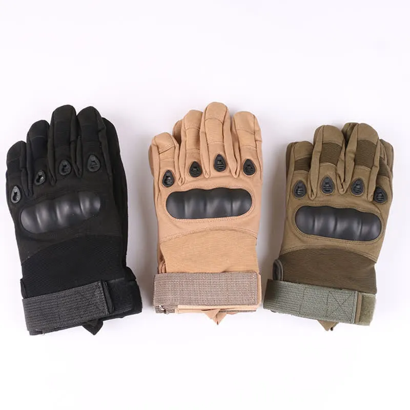 Motorcycle Riding Thicken Fleece-lined Tactical Gloves sold by FloralTrip product image thumbnail 5