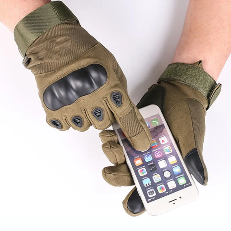 Motorcycle Riding Thicken Fleece-lined Tactical Gloves sold by FloralTrip product image thumbnail 2