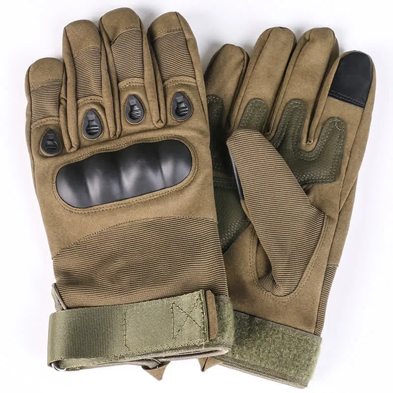 Motorcycle Riding Thicken Fleece-lined Tactical Gloves sold by FloralTrip product image thumbnail 4