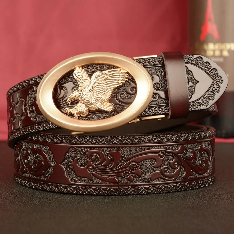 Men's Majesty Soaring Tercel Leather Belt sold by FloralTrip