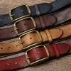 Men's Chic Distressed Cracked Leather Belt sold by FloralTrip