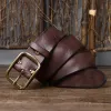 Men's Chic Distressed Cracked Leather Belt sold by FloralTrip
