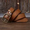 Men's Vintage Thicken Pure Cowhide Leather Belt sold by FloralTrip