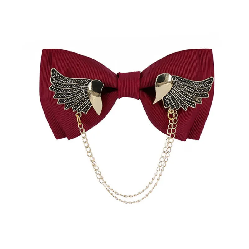 Men's Golden Wing Chain Bow Tie sold by FloralTrip