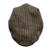 Leisure Ivy Houndstooth Beret Flat Cap sold by FloralTrip