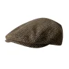 Leisure Ivy Houndstooth Beret Flat Cap sold by FloralTrip
