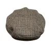 Leisure Ivy Houndstooth Beret Flat Cap sold by FloralTrip