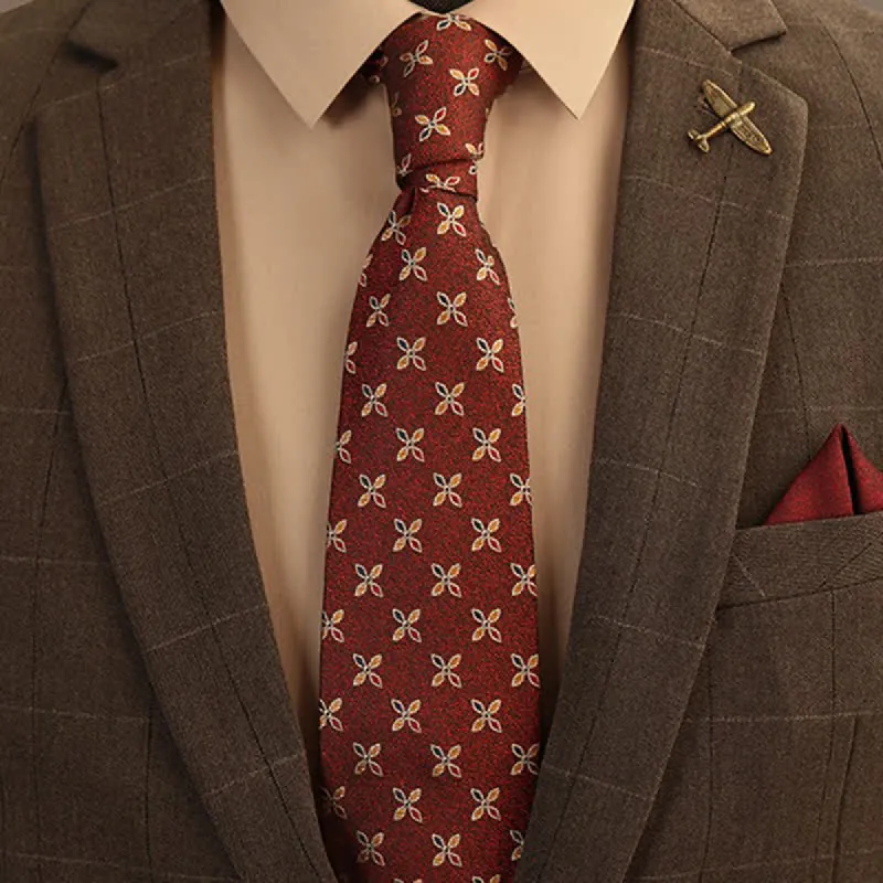 Men's Coloful Geometric Prints Necktie sold by FloralTrip