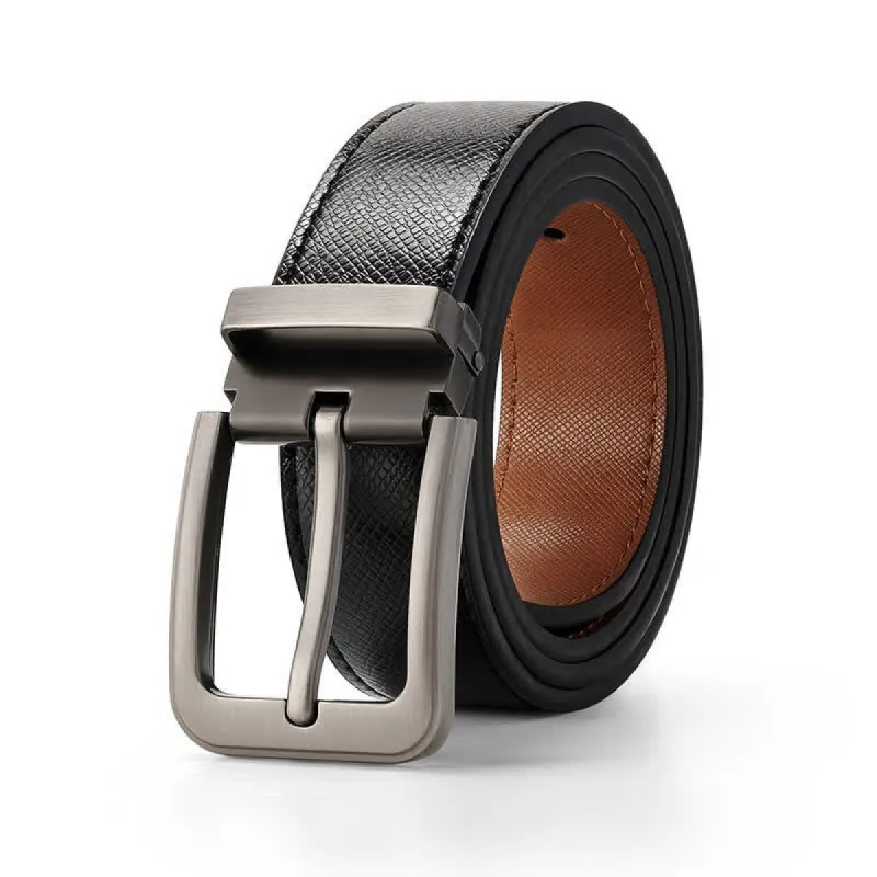 Men's Black Snake Stylish Leather Belt sold by FloralTrip