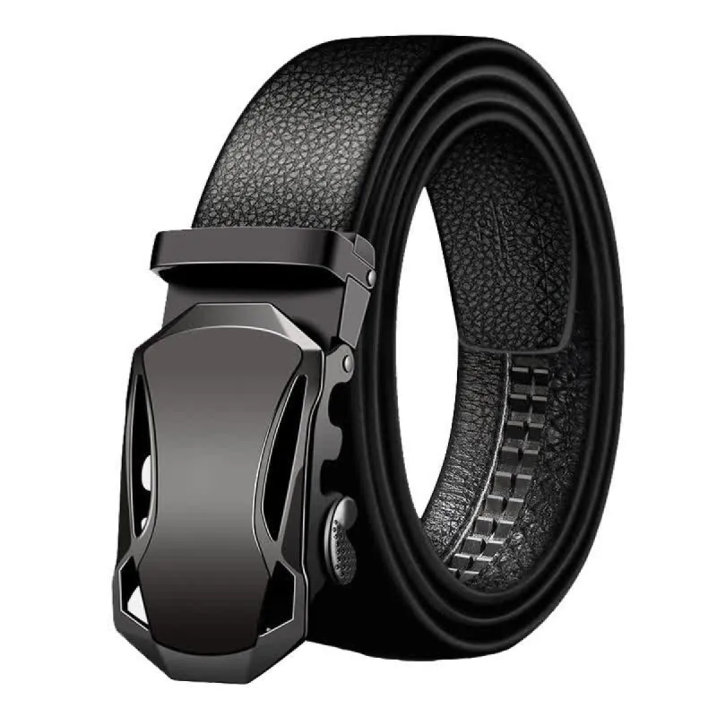 Men's Luxury Automatic Buckle Leather Belt sold by FloralTrip