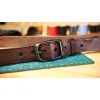 Men's Western Distressed Style Leather Belt sold by FloralTrip