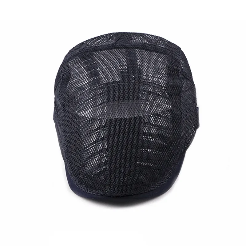 Breathable Sunhat Hollow Mesh Flat Cap Beret sold by FloralTrip product image thumbnail 5