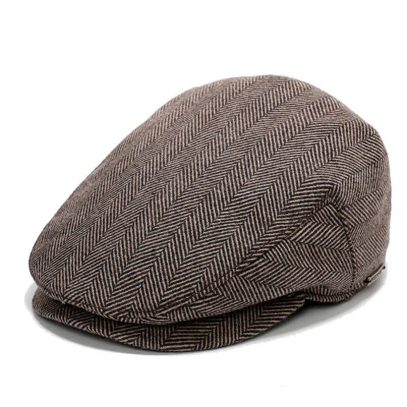 Sport Ivy Flat Cap with Earflap Beret sold by FloralTrip
