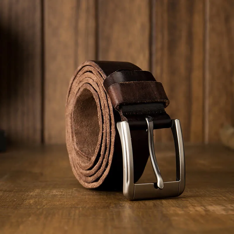 Men's Original Personalized Leather Belt sold by FloralTrip product image thumbnail 3
