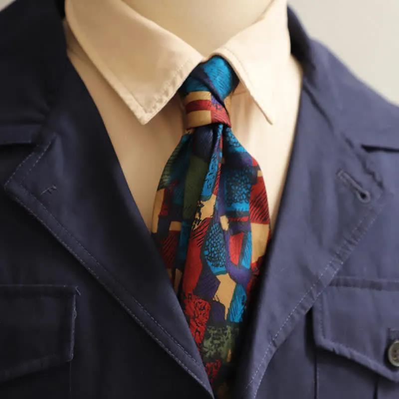 Men's Classical Abstract Painting Necktie sold by FloralTrip