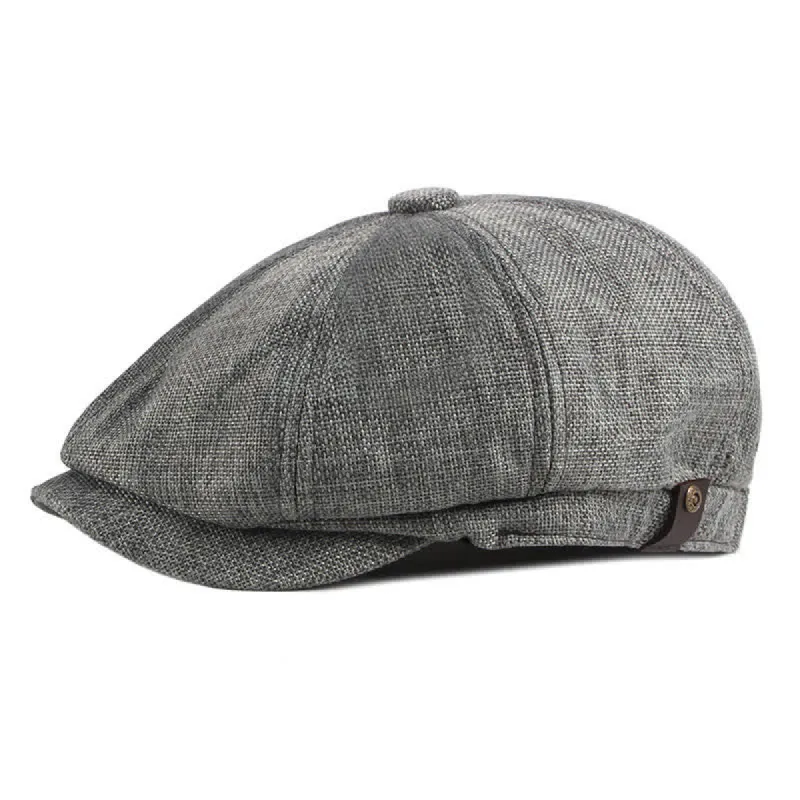 Octagonal Thin Breathable Beret Cap sold by FloralTrip
