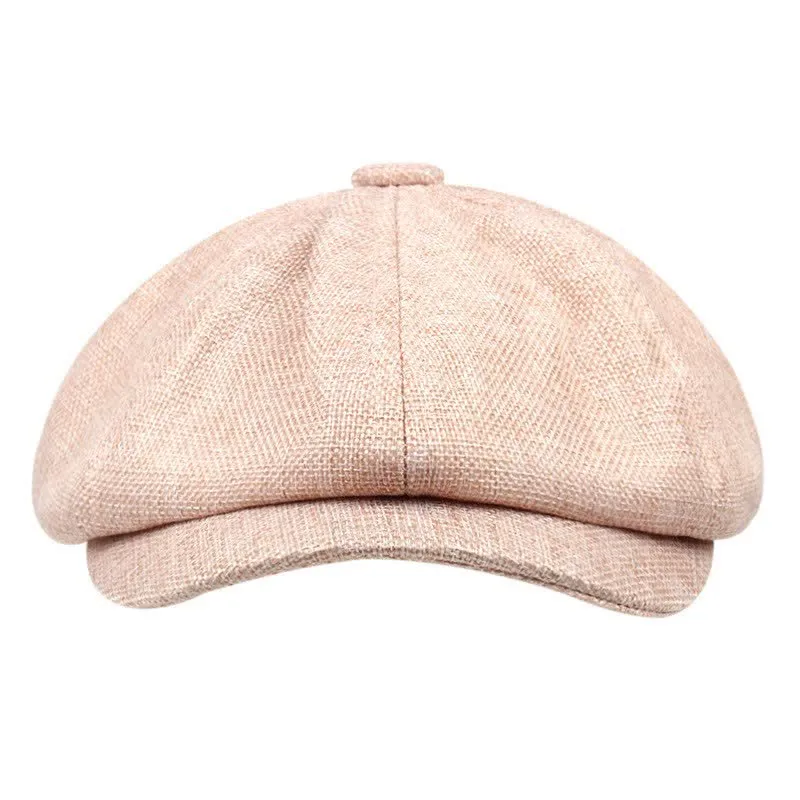 Casual Artist Linen Octagonal Beret Hat sold by FloralTrip product image thumbnail 4