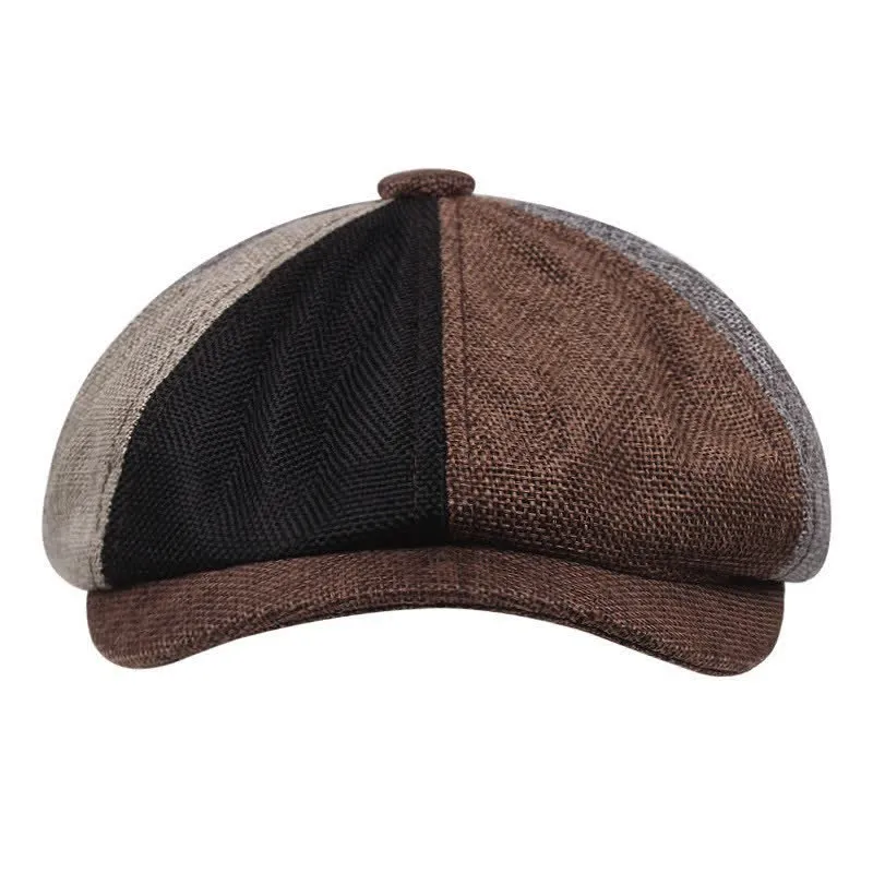 Casual Artist Linen Octagonal Beret Hat sold by FloralTrip product image thumbnail 2