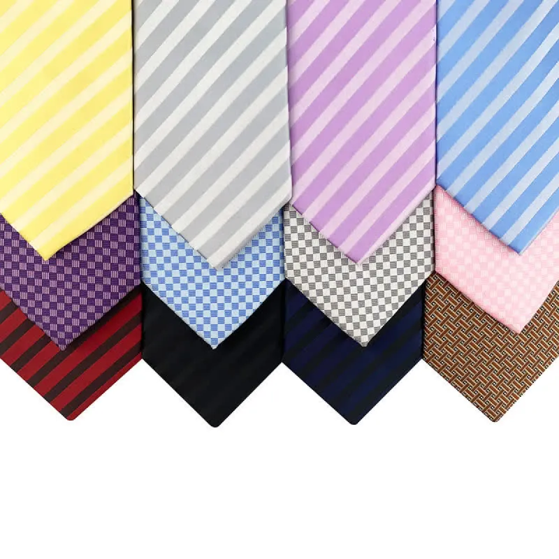 Men's Assorted High Density Checked Striped Necktie sold by FloralTrip