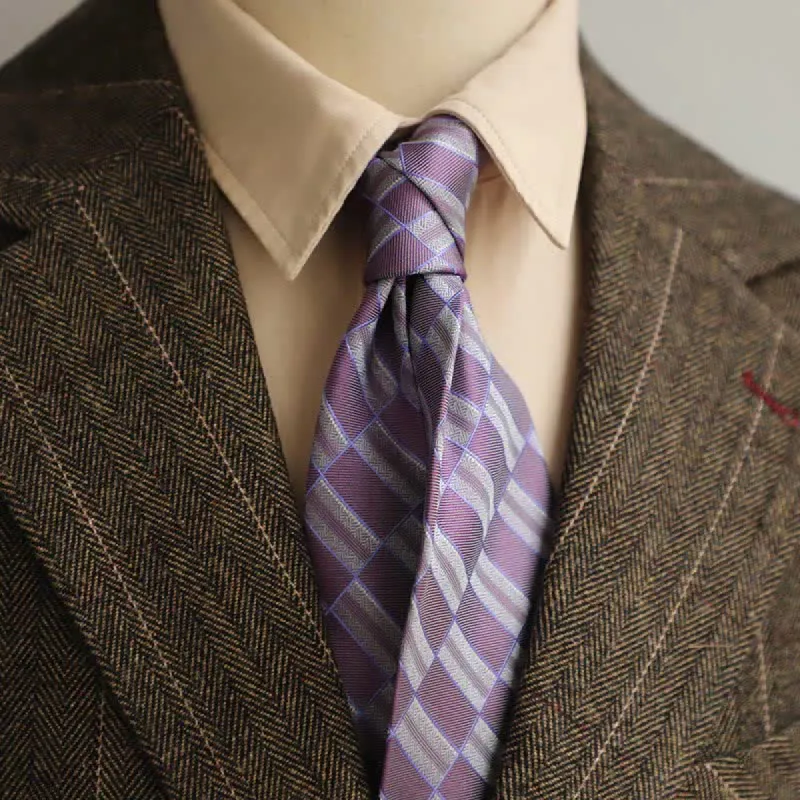 Men's Retro Street Style Geometric Necktie sold by FloralTrip