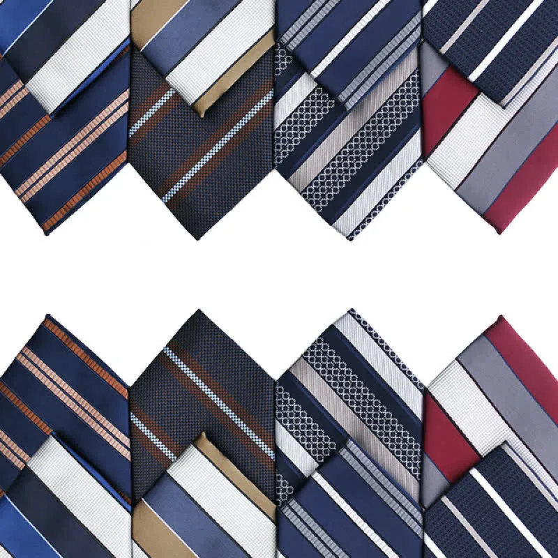 Men's Elegant Striped Series Necktie sold by FloralTrip