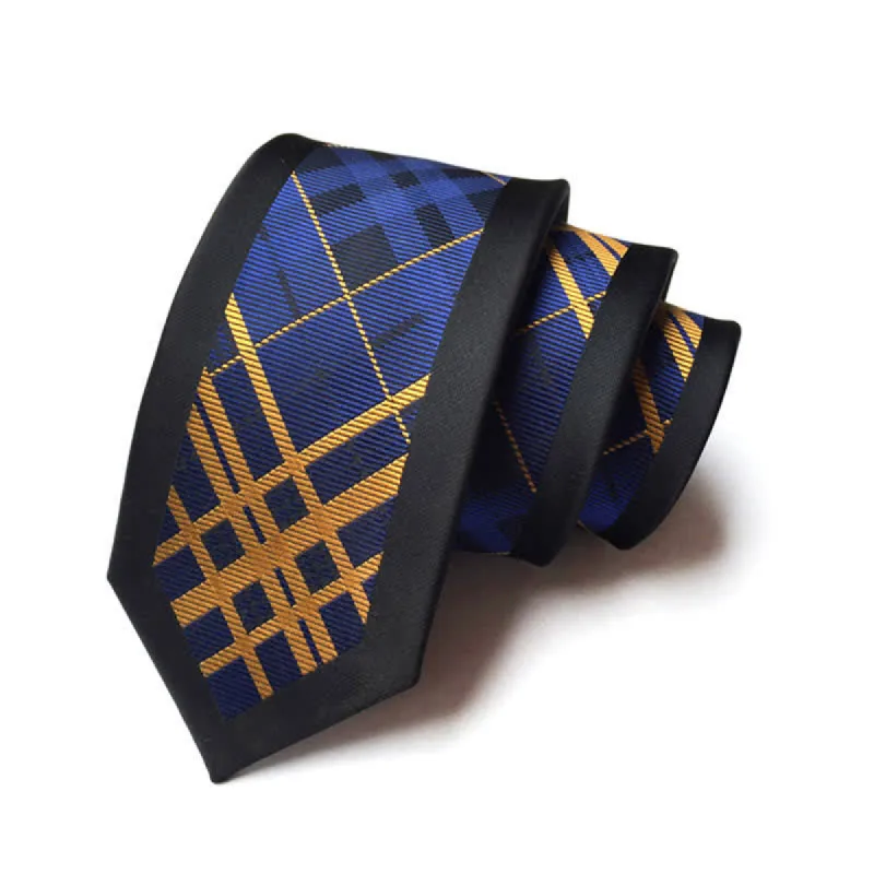 Men's Timeless Nobility Plaid Necktie sold by FloralTrip