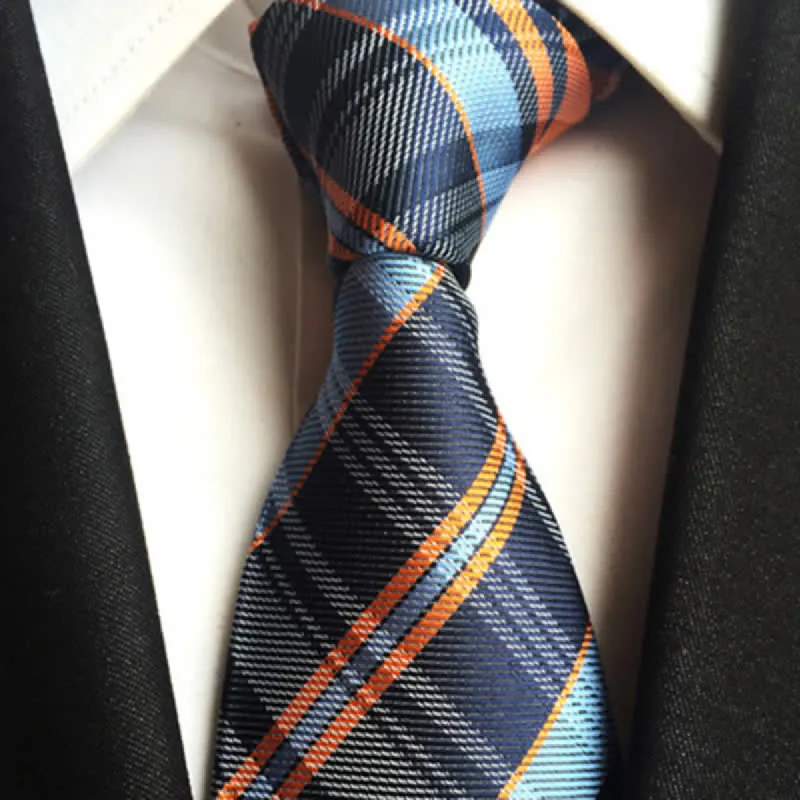 Men's Modernity Business Plaid Necktie sold by FloralTrip