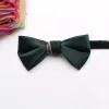 Men's Classic Glossy Solid Colored Bow Tie sold by FloralTrip