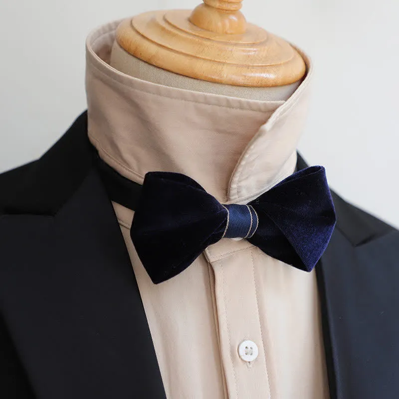 Men's Advanced Velvet Twist Bow Tie sold by FloralTrip product image thumbnail 5