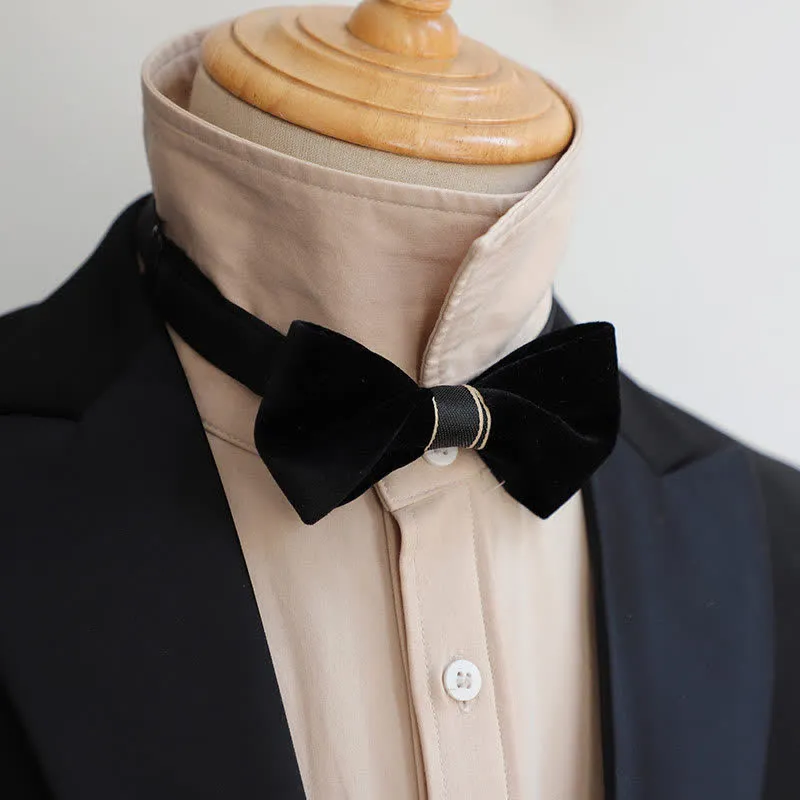 Men's Advanced Velvet Twist Bow Tie sold by FloralTrip product image thumbnail 2