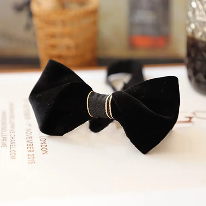 Men's Advanced Velvet Twist Bow Tie sold by FloralTrip product image thumbnail 3