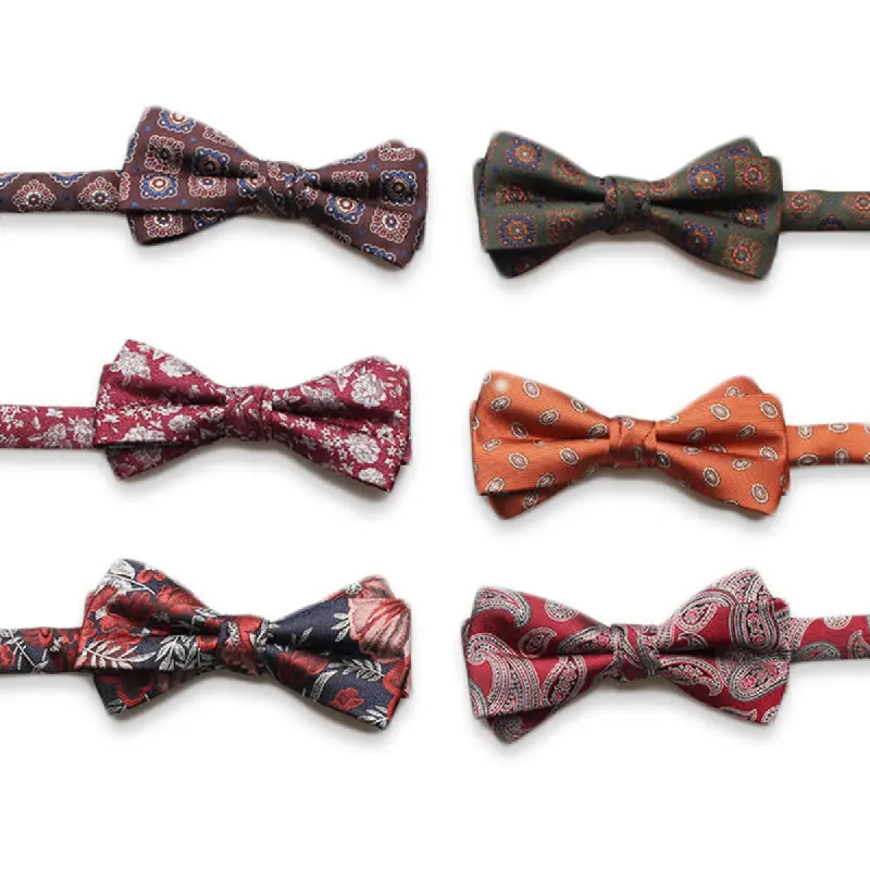 Men's Multi Styles Floral Printed Prom Bow Tie sold by FloralTrip